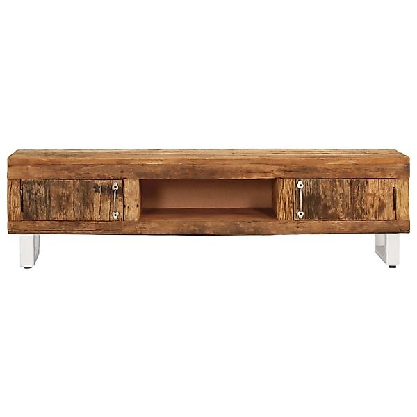 Tv-schrank Altholz Massiv 140x30x40 Cm günstig online kaufen