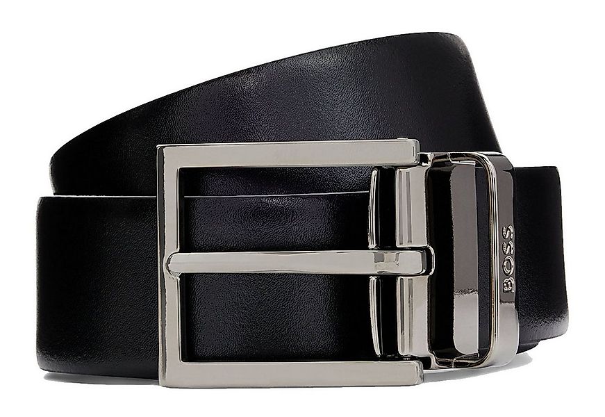 BOSS Ledergürtel Otrip Sr35 Pp Leather Belt aus echtem Rindsleder günstig online kaufen