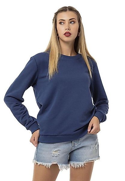 RedBridge Sweatshirt Red Bridge Damen Sweatshirt Rundhals Pullover Indigo S günstig online kaufen