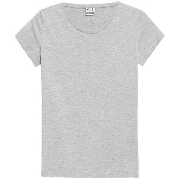 4F  T-Shirt SS23TTSHF580CHODNYJASNYSZARY günstig online kaufen