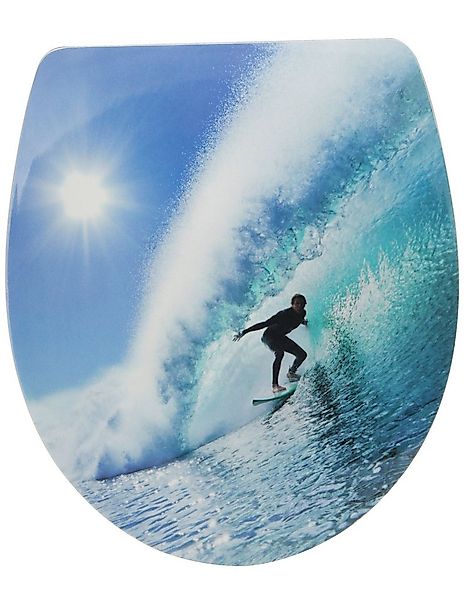 SANITOP WINGENROTH WC-Sitz SURFPROFI, mit Absenkautomatik, Toilettendeckel, günstig online kaufen