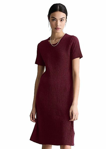 Marc OPolo DENIM Strickkleid "aus geripptem Organic Cotton-Mix" günstig online kaufen