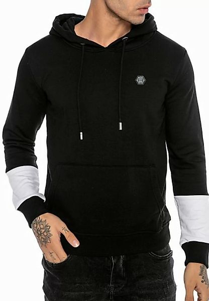 RedBridge Hoodie mit Kontrastelementen Lässiger Kapuzenpullover günstig online kaufen