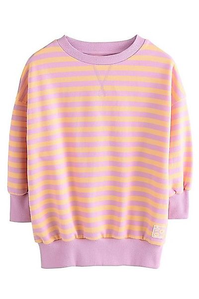 Next Sweater Gestreiftes Sweatshirt aus 100 % Baumwolle (1-tlg) günstig online kaufen