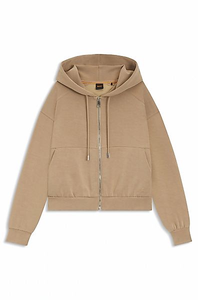 BOSS ORANGE Kapuzensweatjacke "Elijak Premium Damenmode", im Oversized Fit günstig online kaufen