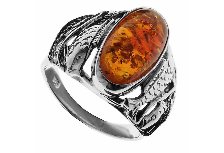 OSTSEE-SCHMUCK Fingerring Ostsee-Schmuck Ring Fischland 16x8 mm Ring Fischl günstig online kaufen