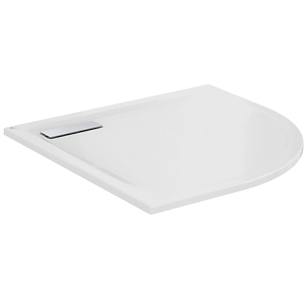 Ideal Standard Duschwanne Extraflach Viertelkreis 90 cm x 90 cm Weiß günstig online kaufen