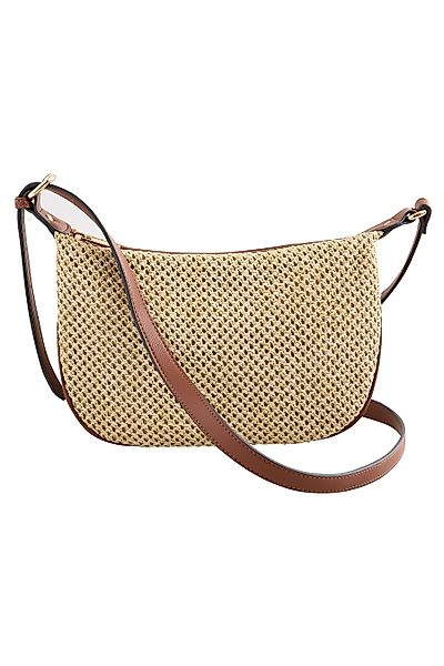 Next Umhängetasche Sling-Tasche aus Raffiabast (1-tlg) günstig online kaufen