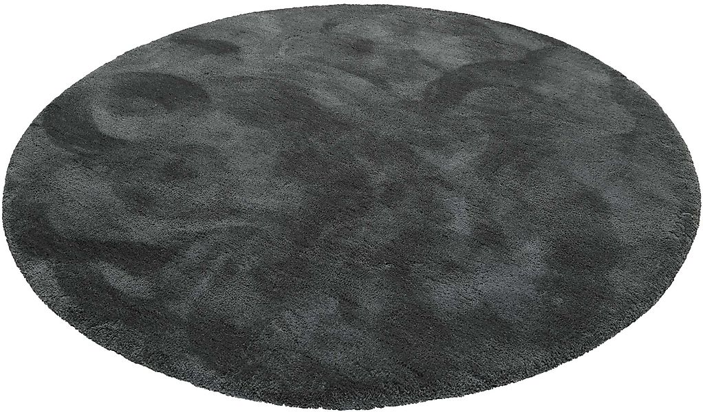 Esprit Hochflor-Teppich »Relaxx ESP-4150«, rund, 25 mm Höhe, Wohnzimmer, se günstig online kaufen