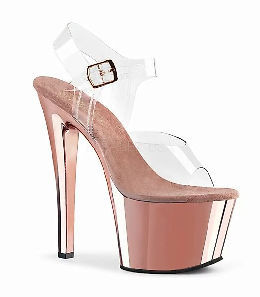 Plateau High Heels SKY-308 - Rosé Chrom (Schuhgröße: EUR 35) günstig online kaufen