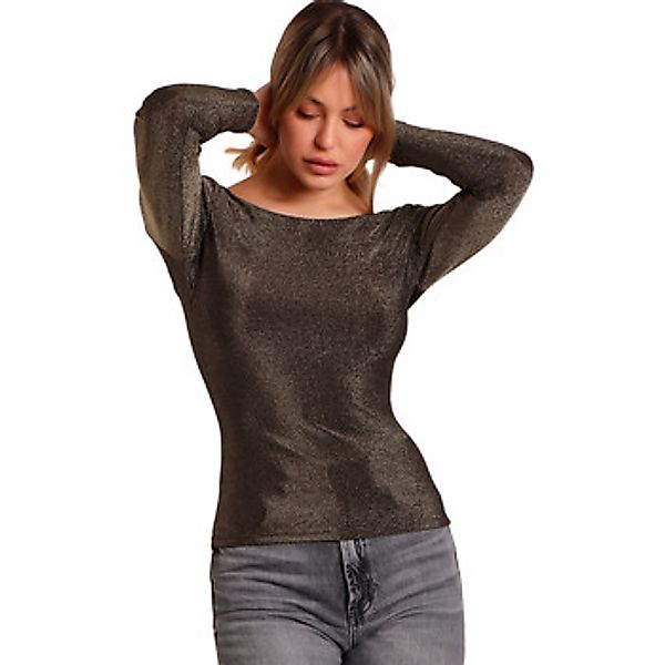 Admas  Blusen Top mit langen Ärmeln Rückenausschnitt Brillos günstig online kaufen