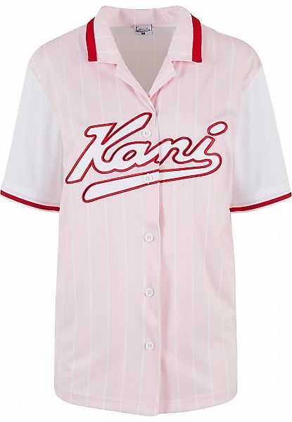 Karl Kani Karohemd "Karl Kani Damen KW223-045-1 Varsity Stripe Baseball Shi günstig online kaufen