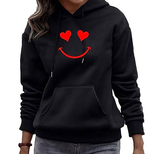 Banco Kapuzenpullover Damen Lächeln Smile Herz günstig online kaufen