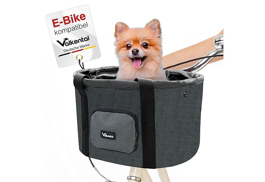 Valkental Tierfahrradkorb Fahrradkorb für Hunde günstig online kaufen