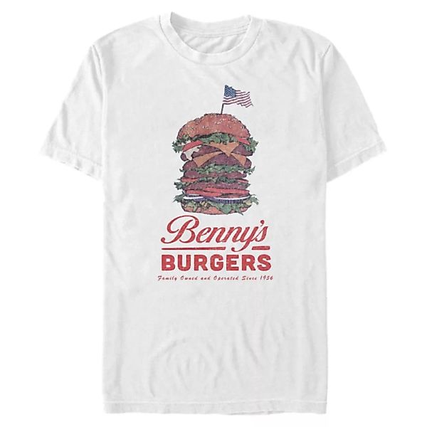 Netflix - Stranger Things - Benny's Burgers Good Ol' Benny's - Männer T-Shi günstig online kaufen