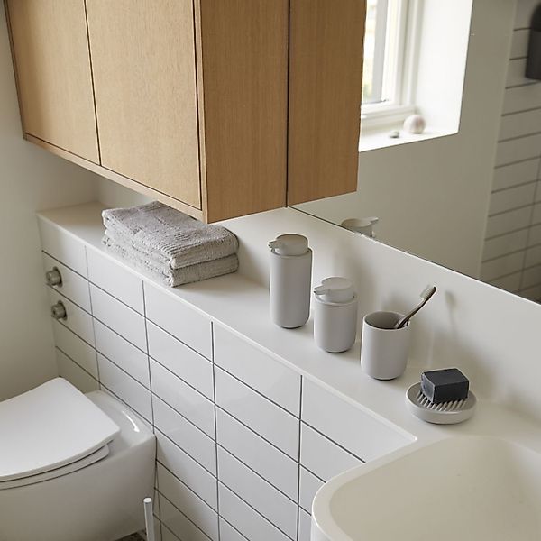 Zone Denmark Zahnputzbecher Ume Soft Grey günstig online kaufen