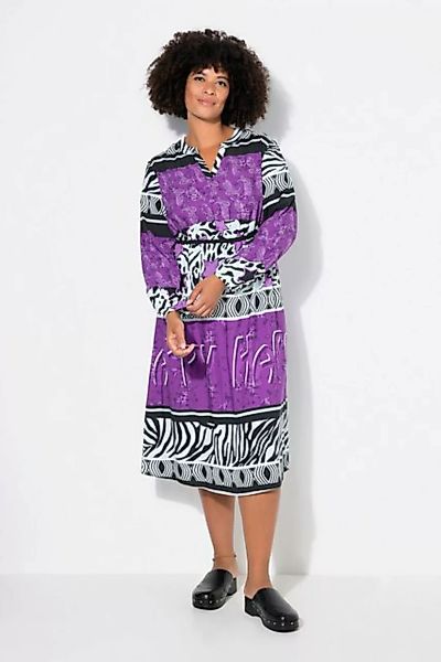 Angel of Style Jerseykleid Midikleid A-Linie Allover-Print elastische Taill günstig online kaufen