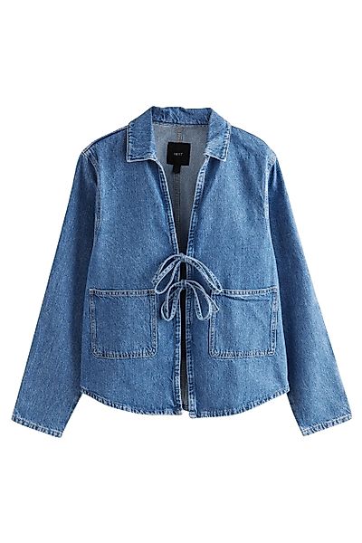 Next Jeansjacke Jeansjacke zum Binden aus günstig online kaufen