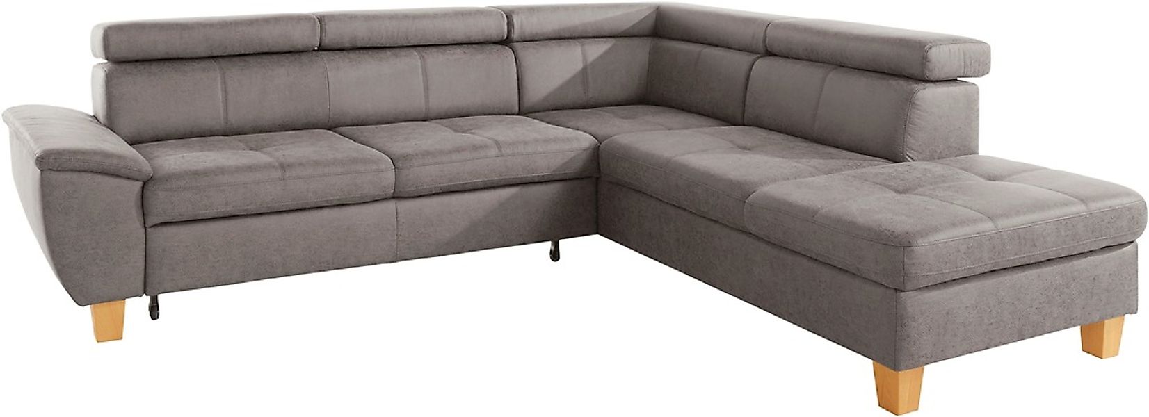 exxpo - sofa fashion Ecksofa »Enya, aufwendige Detailverarbeitung, hoher Si günstig online kaufen