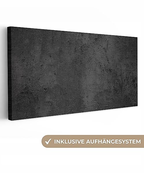 OneMillionCanvasses® Leinwandbild Panorama Beton - Robust günstig online kaufen