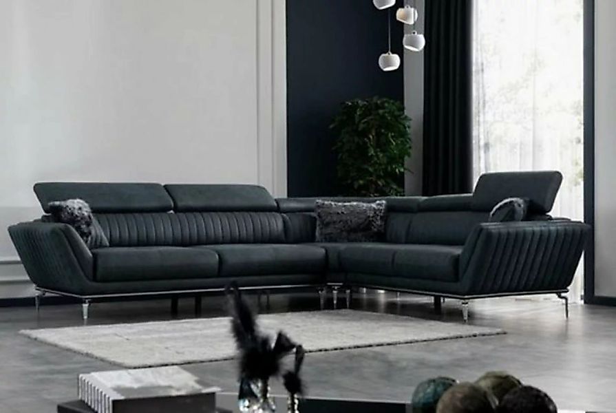 JVmoebel Ecksofa Modernes Ecksofa Designsofa Kunstleder neu, Made in Europa günstig online kaufen