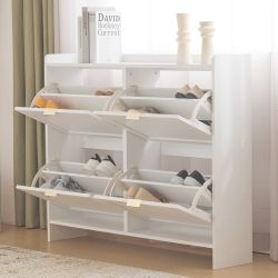 MODFU Schuhschrank mit 4 Fächer (Schuhregal, günstig online kaufen