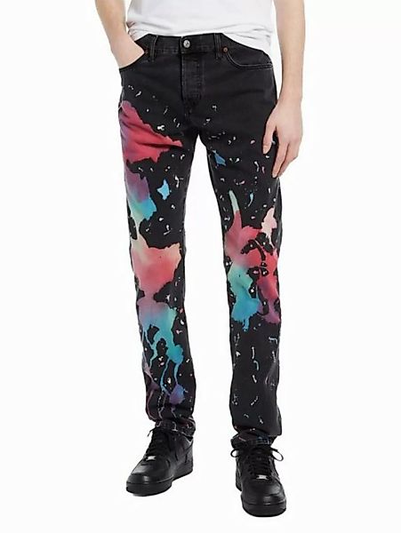 Diesel Slim-fit-Jeans Handbemalt - D-KRAS-X 009QV - W33 L30 günstig online kaufen