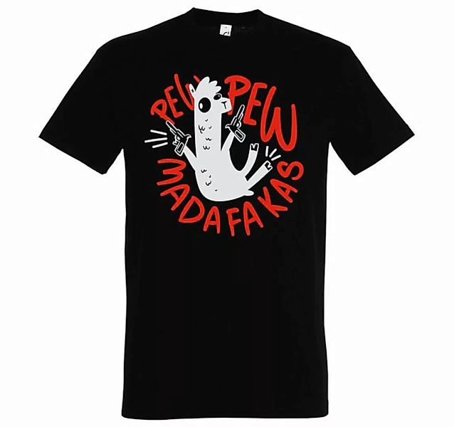 Youth Designz T-Shirt Pew Pew Madafakas Herren Shirt mit lustigem Frontprin günstig online kaufen