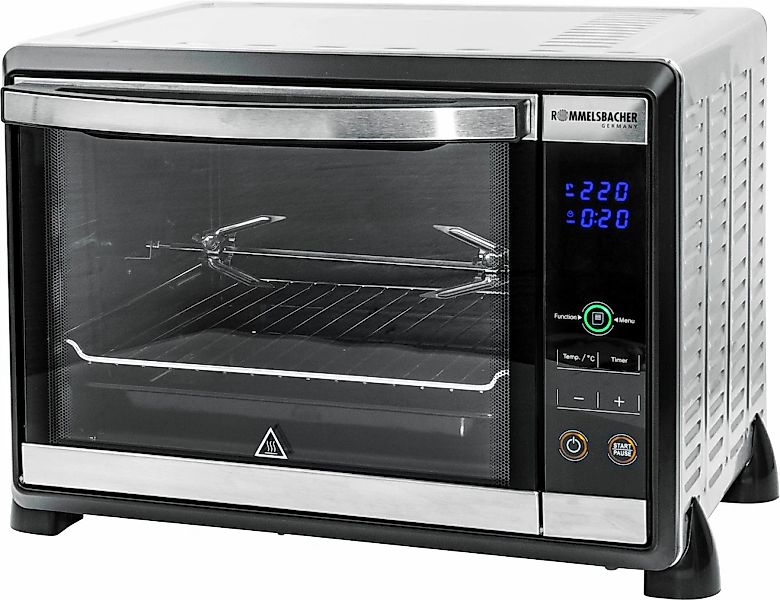 Rommelsbacher Minibackofen "Elektronik Back & Grill Ofen BGE 1580/E" günstig online kaufen