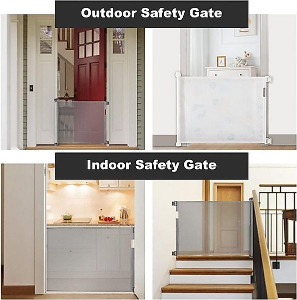 Youyijia Bettschutzgitter Treppenschutzgitter, 140 cm Babyschutzgitter, ein günstig online kaufen