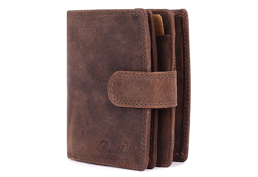 Benthill Geldbörse Damen Echt-Leder Geldbeutel RFID Portemonnaie Frauen Por günstig online kaufen