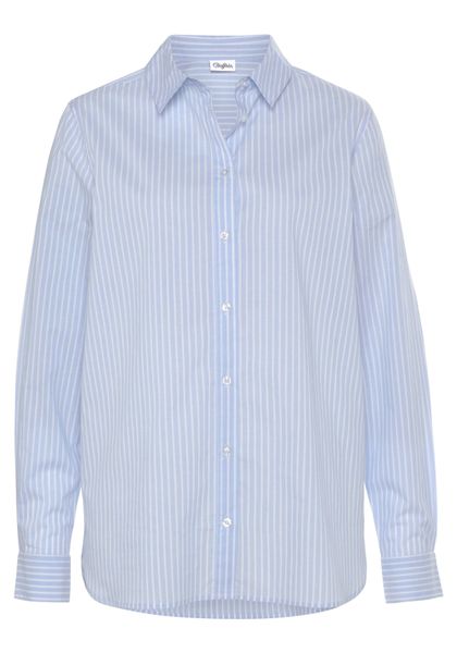 Buffalo Hemdbluse mit Streifenmuster, hinten länger günstig online kaufen