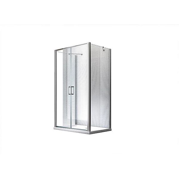 Glaszentrum Hagen 100x80x100x195cm Mille Duschkabine inkl. Tasse/Siphon günstig online kaufen