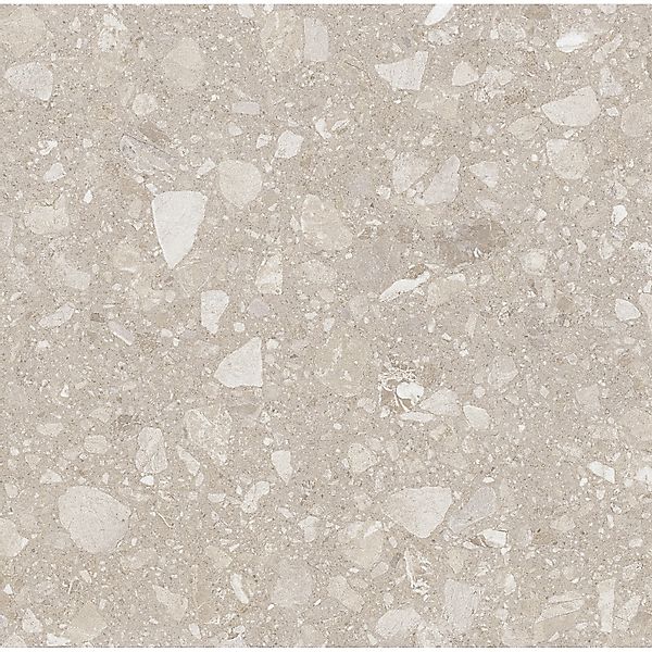 Bodenfliese Feinsteinzeug Beige Glasiert Matt 60 cm x 60 cm günstig online kaufen