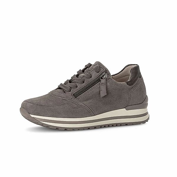 Gabor Sneaker "Sneaker low Materialmix Leder" günstig online kaufen