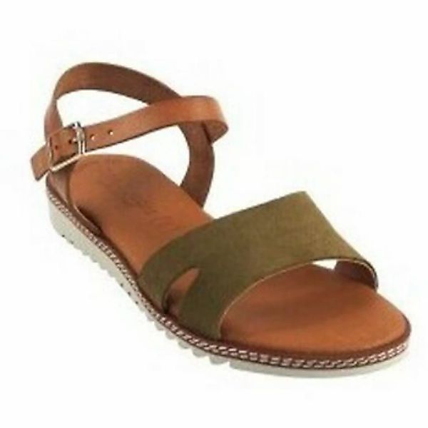 Eva Frutos  Schuhe 2259 Khakifarbene Damensandale günstig online kaufen