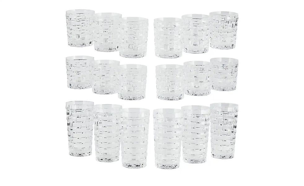 Nachtmann Gläserset  Bossa Nova ¦ transparent/klar ¦ Glas ¦ Maße (cm): B: 3 günstig online kaufen