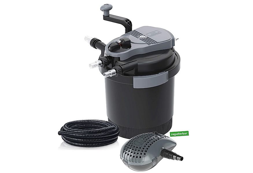 Heissner Teichfilter Heissner Druckfilter Set HLF4000-00 inkl. 7 Watt U (Ko günstig online kaufen