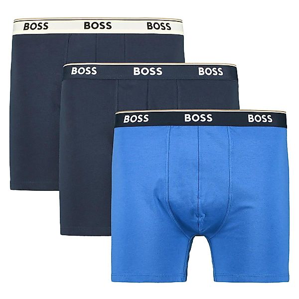 BOSS 3er-Pack Boxershorts mit Elasthan Farbe hellblau Größe: 4XL günstig online kaufen