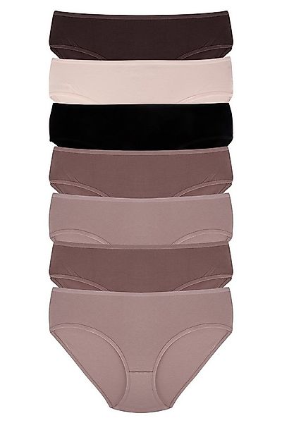 Dominant Bikinislip Damenunterwäsche (Packung, 7-St) aus elastischer Baumwo günstig online kaufen