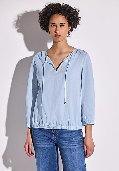 STREET ONE Shirtbluse mit geschlitztem Ausschnitt günstig online kaufen