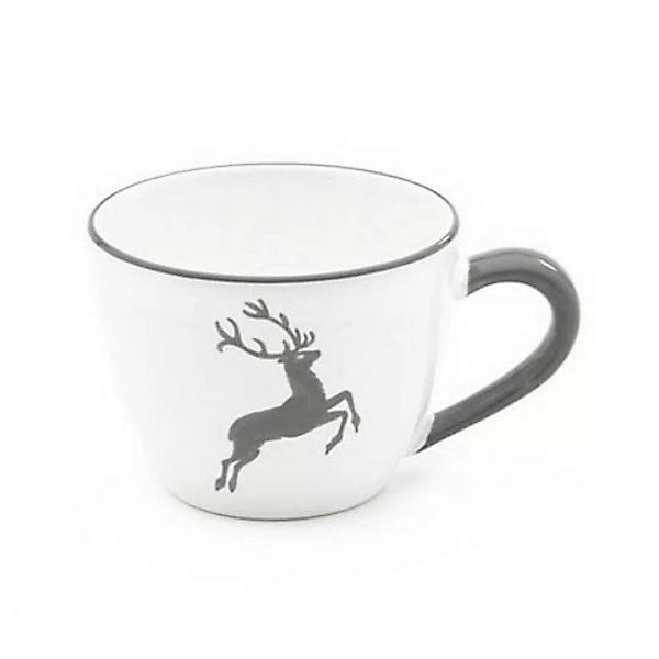 Gmundner Keramik Grauer Hirsch Tee-Obertasse Maxima 0,4 L günstig online kaufen