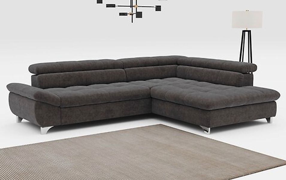 COTTA Ecksofa »Gemini L-Form«, mit Kopfverstellung, optional mit Schlaffunk günstig online kaufen