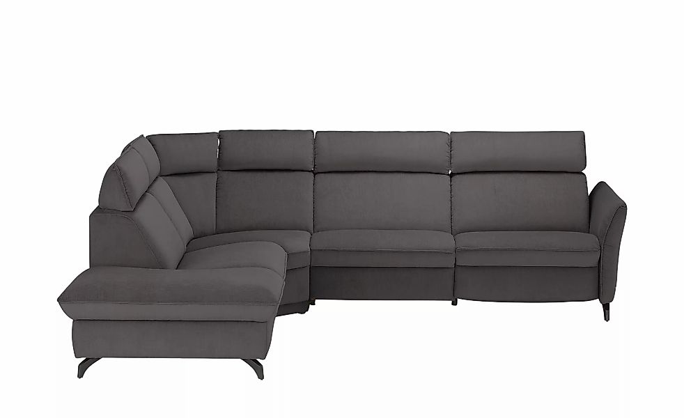 himolla Ecksofa  1926 ¦ grau ¦ Maße (cm): B: 245 H: 92 T: 278.0 Polstermöbe günstig online kaufen