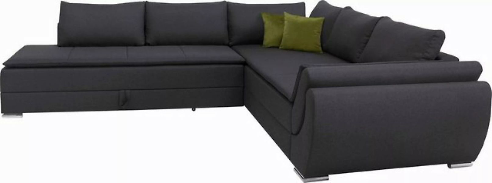 INOSIGN Ecksofa Göteborg, mit Boxspring-Bettfunktion und Bettkasten, Dauers günstig online kaufen