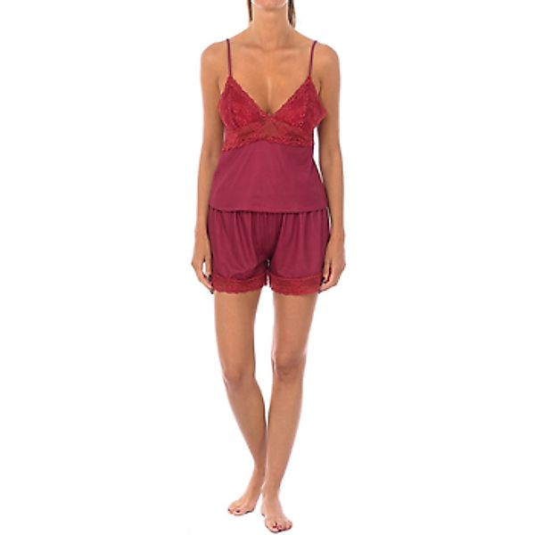 Feyza  Pyjamas/ Nachthemden 1203-BURGUNDY günstig online kaufen