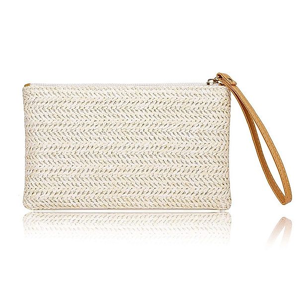 Coonoor Clutch Bohemian Clutch Stroh, Damen günstig online kaufen