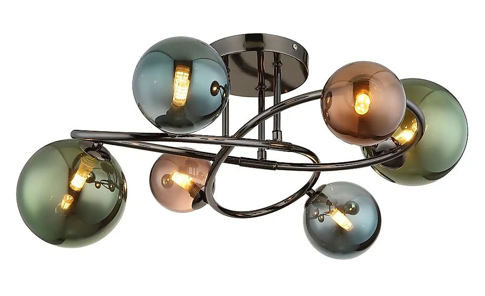 GLOBO LIGHTING LED Deckenleuchte RIHA, Leuchtmittel wechselbar, Warmweiß, D günstig online kaufen