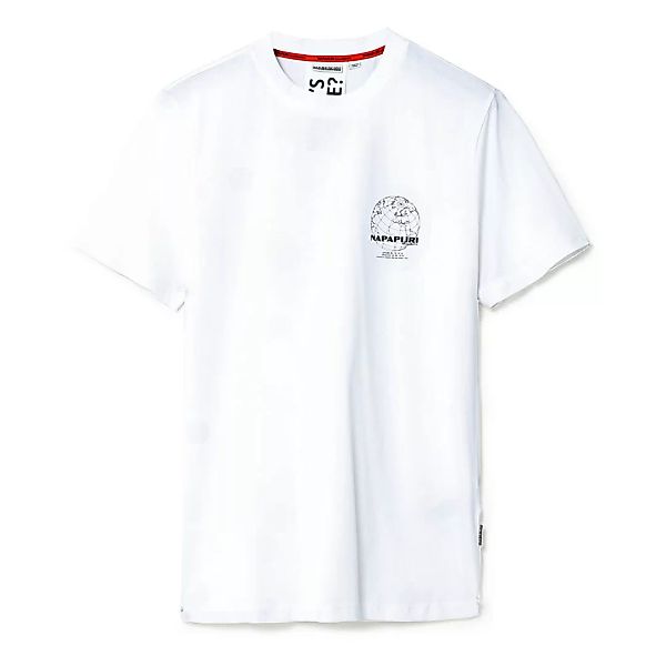 Napapijri S-oodi Graphic Kurzärmeliges T-shirt 2XL White Graphic F2A günstig online kaufen