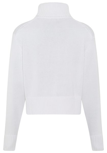 Calvin Klein Jeans Strickpullover Rollkragen, Logo-Druck günstig online kaufen